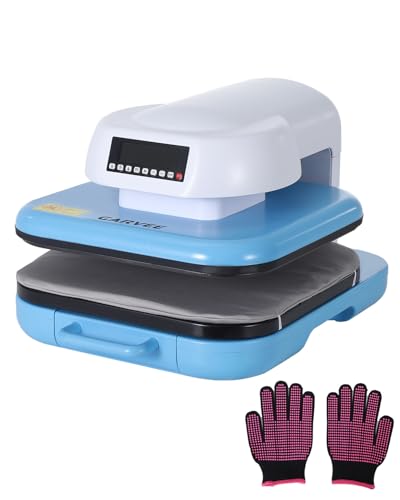 Auto Heat Press Machine 15x15 T Shirts Smart Press Machine with Auto...