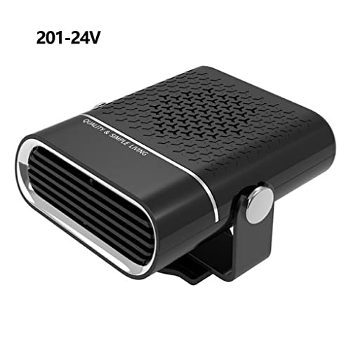 WIUSOODE Aquecedor elétrico automotivo inverno baixo ruído 360 graus painel 150 w grande angular ven
