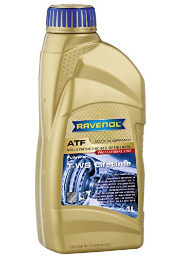 Ravenol J1D2122 T-WS Lifetime Full Synthetic Automatic Transmission Fluid ATF (1 Liter)