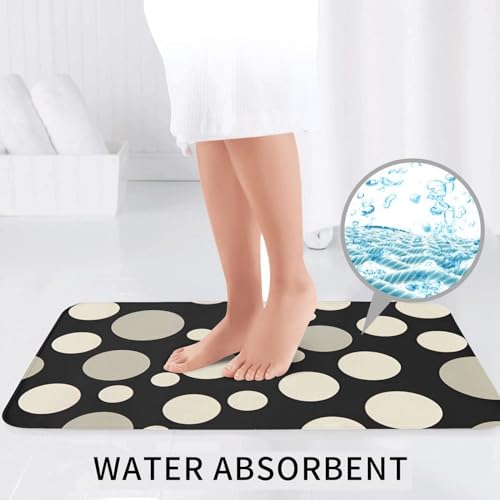 YoupO WC-Deckelbezug mit Punktemuster, saugfähig, U-förmig, 3-teilig – Bild 7