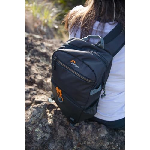 Lowepro Mochila Slingshot SL 250 AW III pronta para viagem para câmera DSLR, equipamento fotográfico