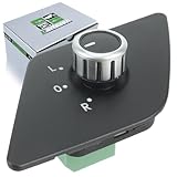 partszen 5C7959565J Electric Side Mirror Control Adjustment Window Switch Knob Fit for Volkswagen Jetta 2011-2018 (10 Pins)