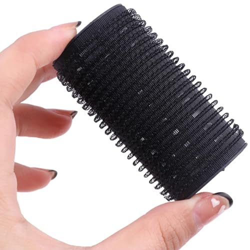VOKMEMC 8 Piezas Rizador De Pelo Reutilizable Rulos Térmicos Para Pelo Corto Pelo Medio Pelo Largo Varios Tamaños (Negro) - imagen 3