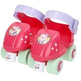 Peppa Pig Patines 4 Ruedas Talla 22 a 29, Máx. 20 kg, Niños +3 años, Medidas, Talla Ajustable, Freno Delantero, Diseño Colorido, Desarrollo de la motricidad Fina y Estabilidad (77754)
