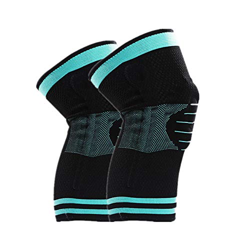 Rodilleras Baloncesto Knee Active Plus Rodillera Menisco Y Ligamentos Rodillera Deportiva Compresion Rodilleras Crossfit,Deportes,Correr,Entrenamiento,Bicicleta,Fitness Lake Blue,X L