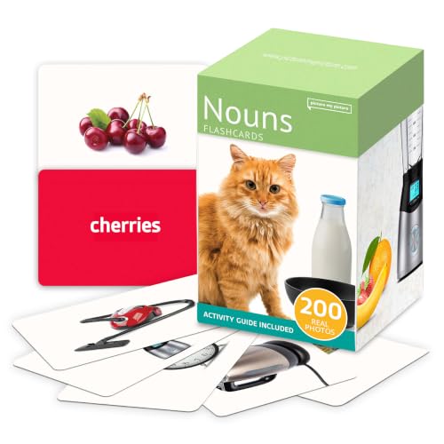 Picture My Picture Nouns ABA Therapy Materials, 200 Real Photos, Ages 3+
