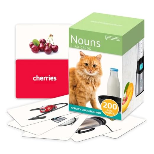 Comprehensive Nouns Flash Card Set for Learning
