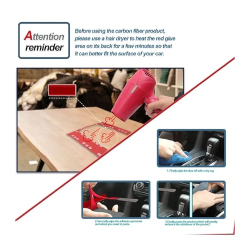 Autocollants pour console de transmission Explorer 2011-2014 masquer rayures habitacle - 7
