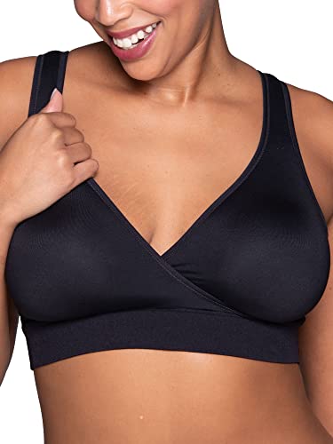 Image of Vanity Fair Women's Maternity Nursing Bras for Breastfeeding: Wireless Pullover Lounge Sleep Bra, Available in Multipacks