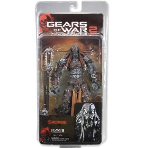Gears of War NECA Series 6 Action Figure Skorge Chainsaw Staff