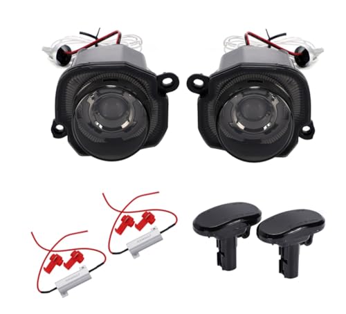 スズキ 用 新型 ジムニー ジムニーシエラ LED サイドウィンカー サイドマーカー ランプ 左右セット SUZUKI 用 Jimny JB64 JB74 フロントグリル デイライト機能付 社外品 (スモーク type 02)