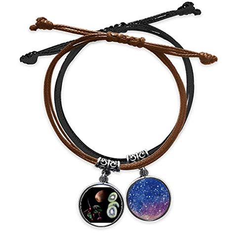 Pulsera de fruta fresa de kiwi cereza para lucir en el día a día