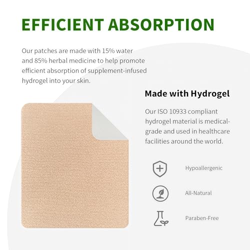Image of Menopause Relief Patches Therapy Patches Natural Hot Flash Patch for Sleeping Aid & Restful Nights-Relieves Hot Flashes, Dryness, Excessive Sweating-Menopause Support-Estrogen Free(8 Count)