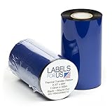 Thermal Transfer Ribbon - Premium Resin-Enhanced Wax - 1 Roll (4.33