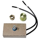 Miayaya Zing Ear ZE-03B (Separate) 360°Rotary Dimmer Switch 120VAC 240VAC 300W MAX Replacement Repai