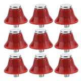 Levemolo 12 Stück Fußballschuh Schraubstollen aus Metall und Kunststoff für Fußballschuhe mit Verbesserter Stabilität und Haltbarkeit für Sport Verschiedenen Untergründen