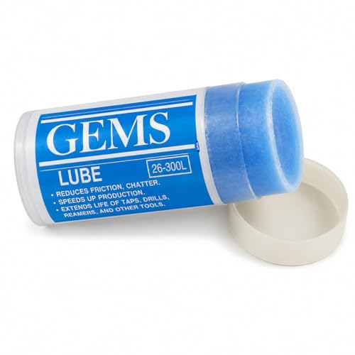 WAYMIL GEMS Cut Lube Jewelers Cutting Lubricant Blue Wax Stick 2 oz, Saw Blade, Bur, Drill, Graver and Wire Drawing Lubricant, Push-Up Tube, Made in USA