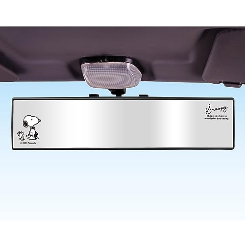 明邦 スヌーピー 車用ワイドミラー SN298