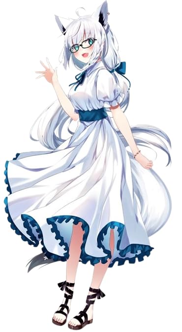 Amazon.co.jp: 白上フブキ アクリルスタンド 夏服眼鏡 ホロライブ C102 