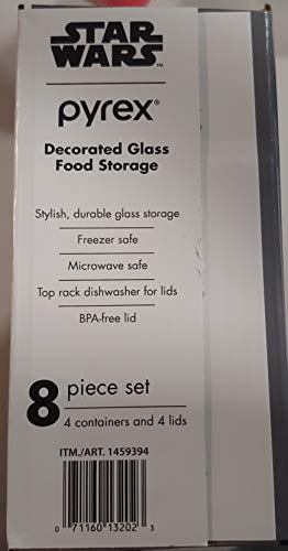 Pyrex Star Wars Mandalorian 8 Piece Bowl Set #TOP1