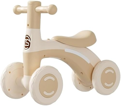 Nozuma14 ヶ月 - 54 ヶ月用 ペダルなしミニ三輪車 キッズバイク 幼児・赤ちゃん向け 軽量屋内使用可能 おしゃれグリーン 子供用乗り物 出産祝い・誕生日ギフト 男の子女の子両対応