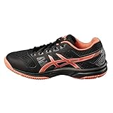 ASICS Unisex-Kinder Gel-Flare 6 Gs Volleyballschuhe, Schwarz (Black/Papaya 001), 20 EU