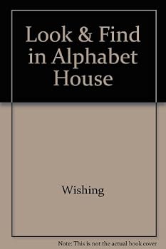 Hardcover Look & Find in Alphabet House Book