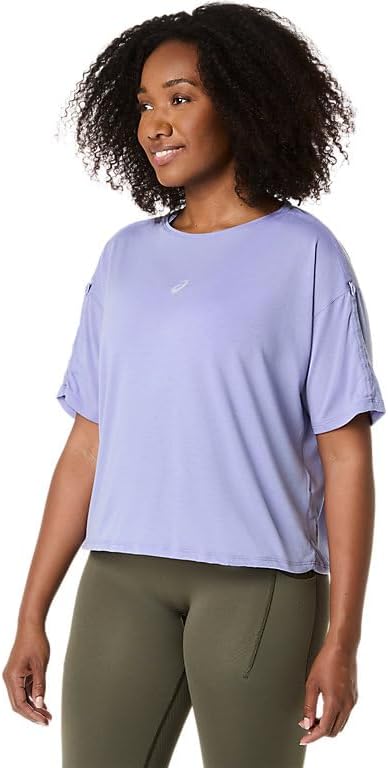 ASICS Women's NAGINO Run Adjustable Short Sleeve TOP Running Apparel
