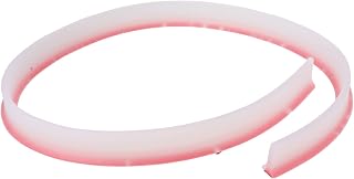 NULYLU Bendable Water Retaining Strip Flexible Bathroom Water Baffle for Dry and Wet Separation Curved Blocking Strip for Showers and Toilets Durable and Wear-Resistant Design