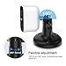 VOMENC Adjustment Wall Mount Holder Compatible with Eufycam 2,eufyCam 2C/2C Pro, 2/2 Pro, 3C/S300, 3/S330 and Other Eufycams Compatible Models,1/4