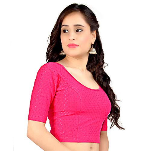 Chandrakala Readymade Blouses for Women Sarees,Stretchable (B179)2
