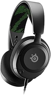 SteelSeries Arctis Nova 1X - Gamingowy zestaw słuchawkowy do wielu systemów Przetworniki Hi-Fi Dźwięk przestrzenny 360° Mikrofon z funkcją redukcji szumów Przewodowy, Czarny