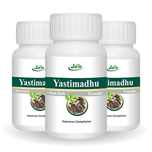 Image of Jain Yastimadhu (Licorice) Powder - 100 g (Pack of 3)