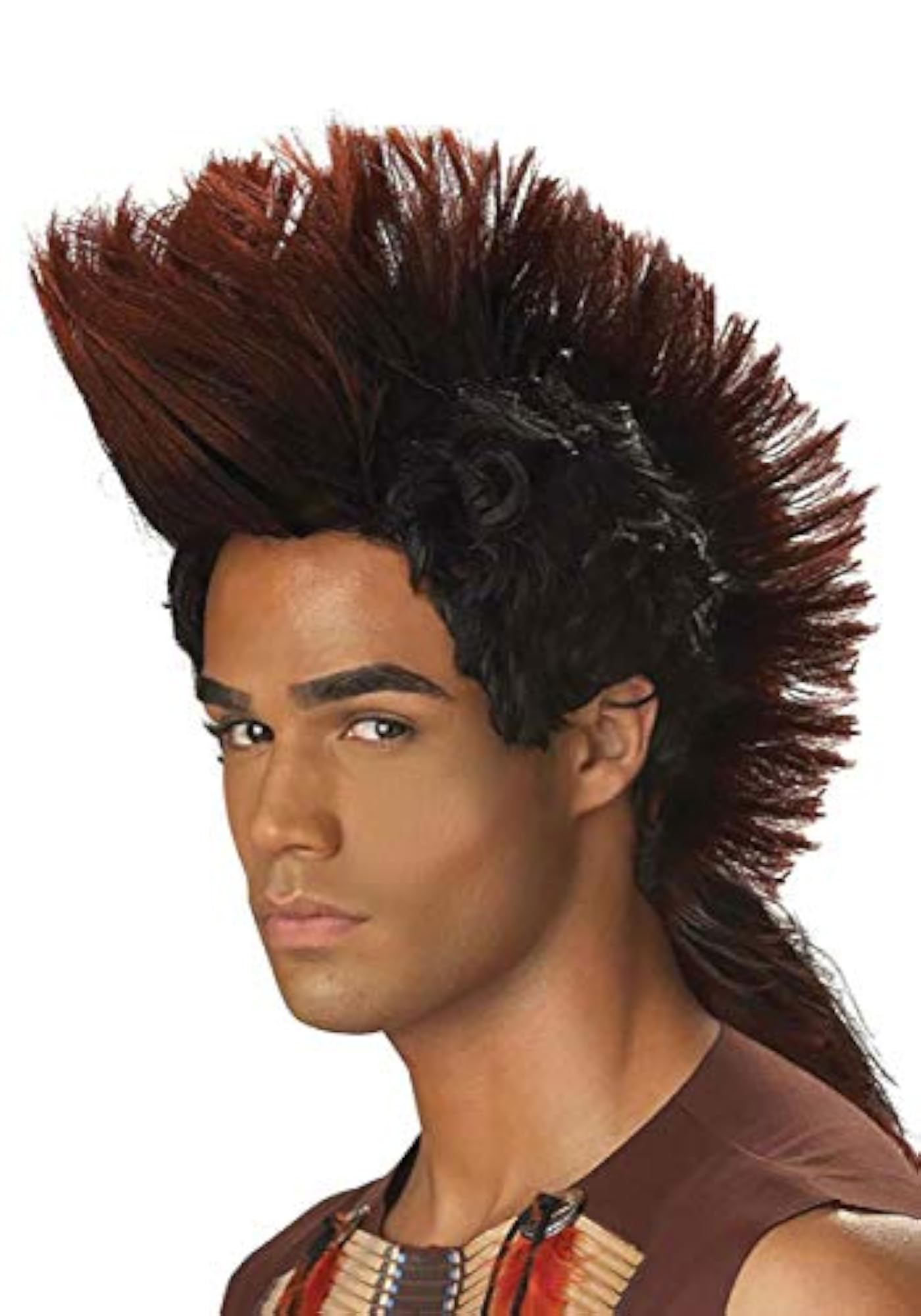 Native American Warrior Wig, Standard Size
