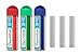 Paper Mate Clearpoint Color Lead and Eraser Mechanical Pencil Refills, 0.7mm, Assorted Colors, 6 Count