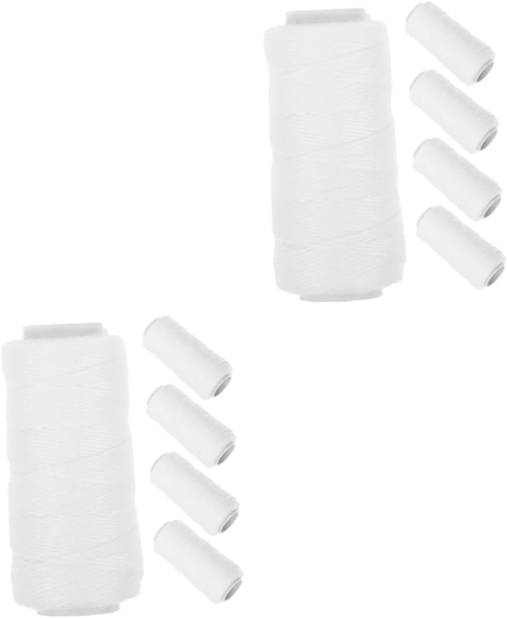 10rolls Cotton Thread Facial Hair Removal Tool for Eyebrows Upper Lip and Chin Smooth Skin Threading Epilator for Hair Removal and Easy to Use