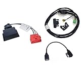  Kufatec 36739-2 Nachrüst-Set Music Interface AMI kompatibel mit Audi A4 8K, A5 8T, A6 4F, A8 4E, Q5 8R und Q7 4L mit MMi 3G