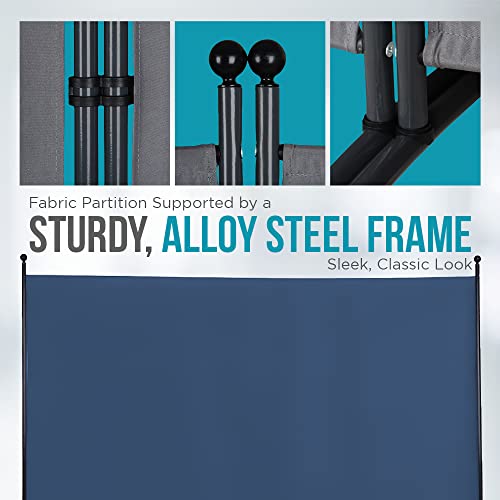 Steel-AID Single-Panel Privacy Room Divider – Folding Partition Privacy Screen for Office, Classroom, Dorm Room, Kids Room, Studio, Conference - 71" x 72" - Easy to Assemble, Freestanding & Foldable by STEELAID - Used condition - Image 4