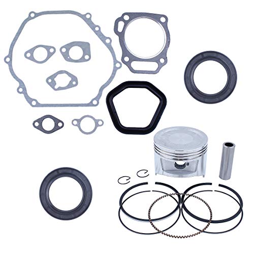 HAISHINE - Kit de Reconstruction de Garniture de Joint d'étanchéité de Vilebrequin de Segments de Piston de 88mm pour la Pompe à Eau de générateur de Moteur à Essence de pour Honda GX390 188F E6500 5/6.5kw