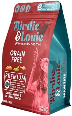 Birdie and Louie Dry Dog Food Chicken Meal & Field Peas Recipe 3....