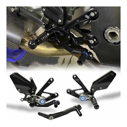 Repose-pieds arrière CNC carbone moto YZF R1 R1M commande commande reculée - 2