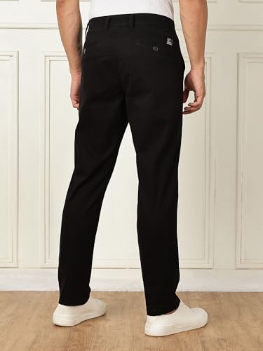 Image of Thomas Scott Men's | Solid | Regular Fit | Premiun Cotton | 4 Pocket | Formal wear Trouser | Casual Chino | Pants for Men