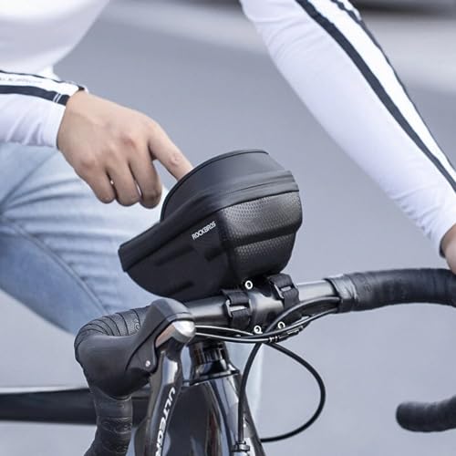 Bolsa Para Bike Guidão Case De Bicicleta Protetor De Celular Resistente Impermeávél á Água