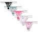 Sexy G-string Thong Panty Underwear Pack of 5 (Medium, Random color 5 pack)