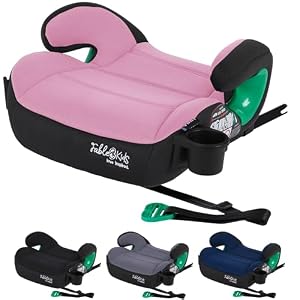 FableKids Sitzerhöhung Auto Isofix Pink