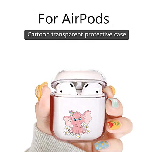 Miagon Custodia AirPods,Trasparente Auricolari