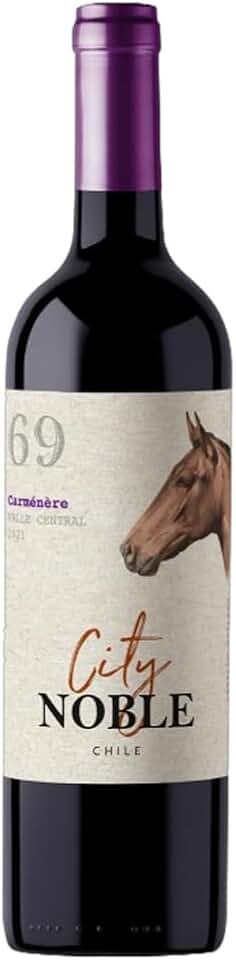 VINHO CHILENO CITY NOBLE CARMENERE 750ML