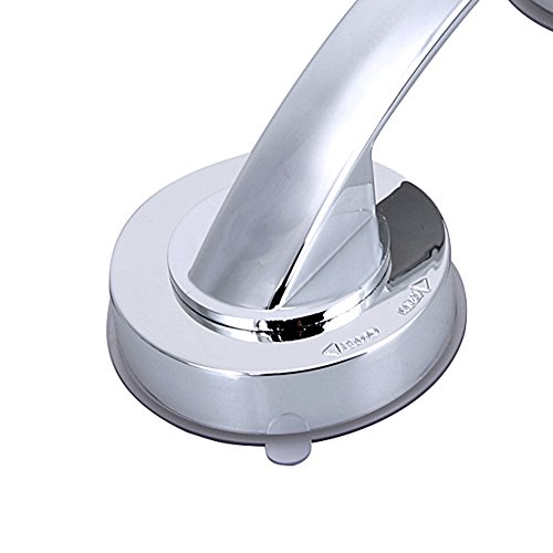 Barra de apoio para banheiro, ventosa forte para instalação para porta de vidro