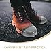 TEHAUX Safety Shoe Toe Caps Protective Steel Toe Covers Anti-Smash Guards for Work Shoes Industrial Construction 3.54 X 2.36 X 1.57 Inch