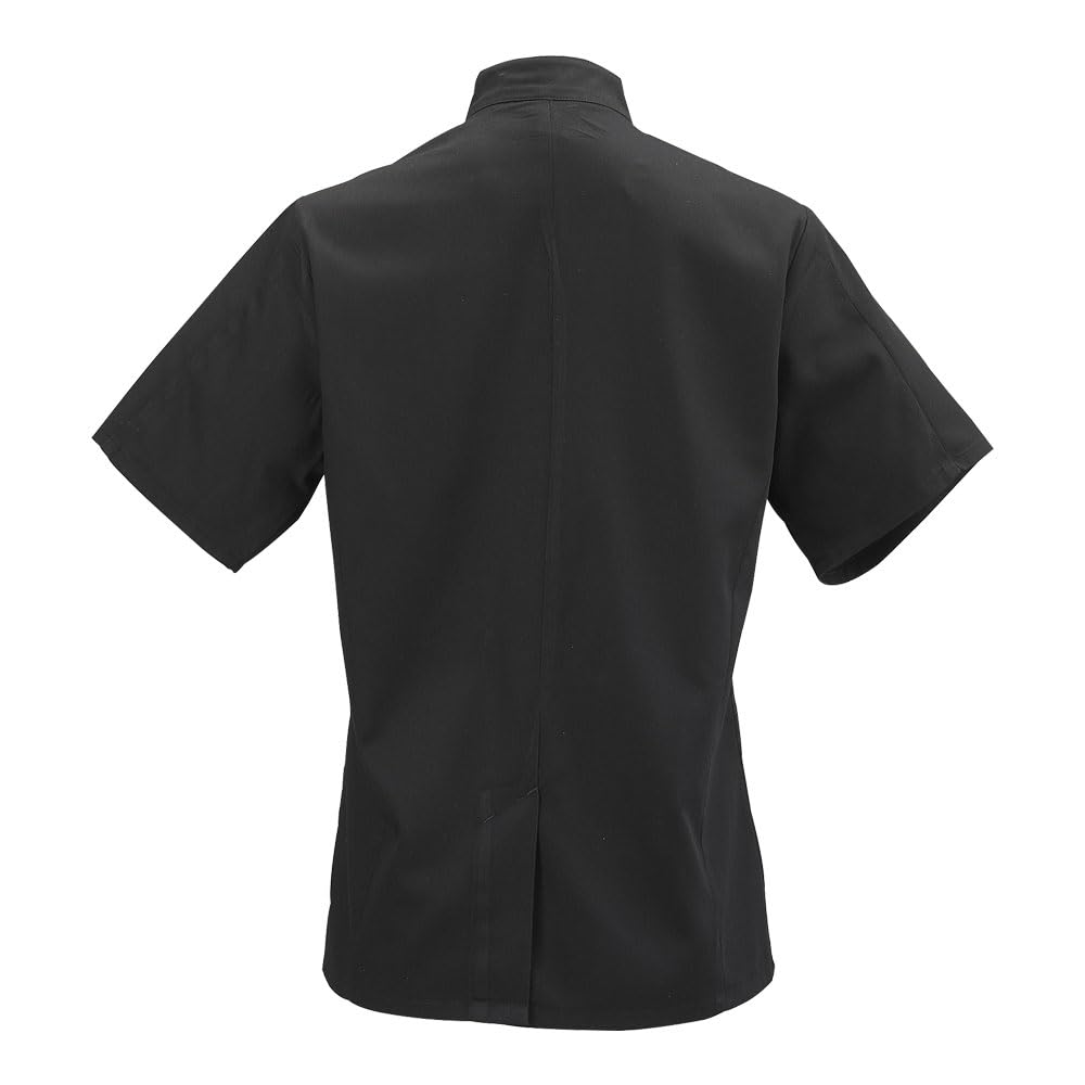 Mercer Culinary Genesis Damen Kochjacke Kurzarm mit Stoffknoten Knöpfe